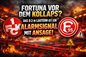 🚨 FORTUNA VOR DEM KOLLAPS? DAS 0:3 IN LAUTERN IST EIN ALARMSIGNAL…