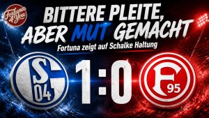 🔴⚪ FORTUNA VERLIERT AUF SCHALKE – ABER DIESER AUFTRITT MACHT MUT ⚪🔴