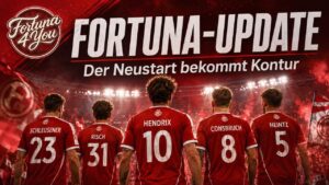 🔴⚪ Fortuna-Update: Der Neustart bekommt Kontur 🔴⚪