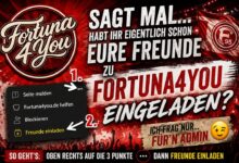 ️ Kurze Durchsage an alle Fortuna4You-Fans!