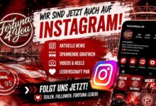 Fortuna4You ist jetzt auch auf Instagram!