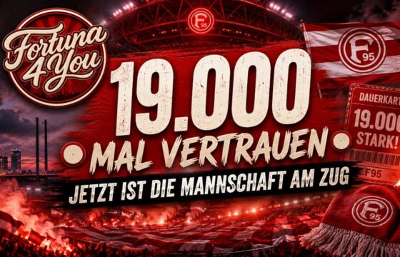 19.000 MAL VERTRAUEN 19.000 MAL VERTRAUEN