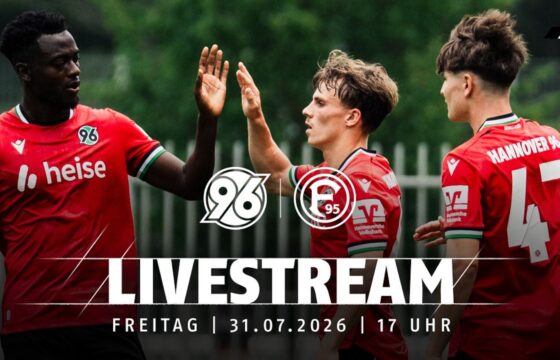 Hannover 96 gegen Fortuna Düsseldorf: Testspiel im Livestream