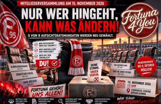 AM 15. NOVEMBER GEHT ES UM MEHR ALS FÜNF STÜHLE AM 15. NOVEMBER GEHT ES UM MEHR ALS FÜNF STÜHLE