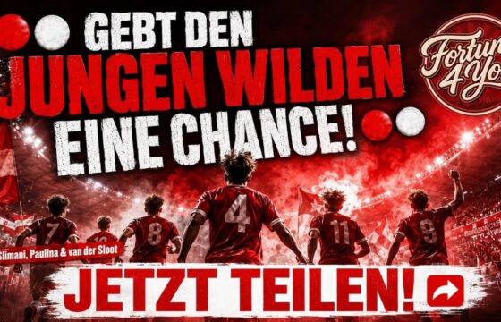 GEBT DEN JUNGEN WILDEN EINE CHANCE!