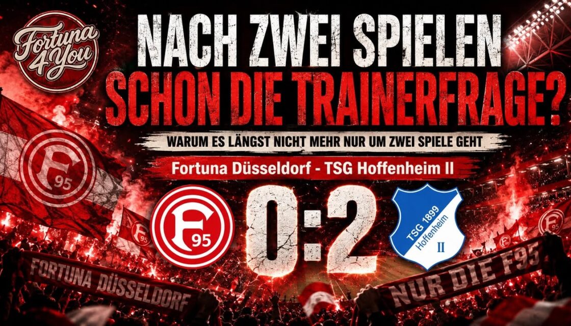 NACH ZWEI SPIELEN SCHON DIE TRAINERFRAGE?