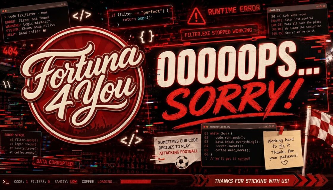 OOOOOPS … SORRY!