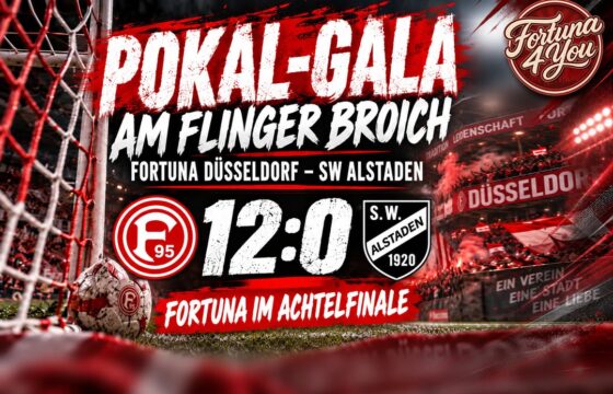 12:0 AM FLINGER BROICH: FORTUNA MACHT DAS DUTZEND VOLL