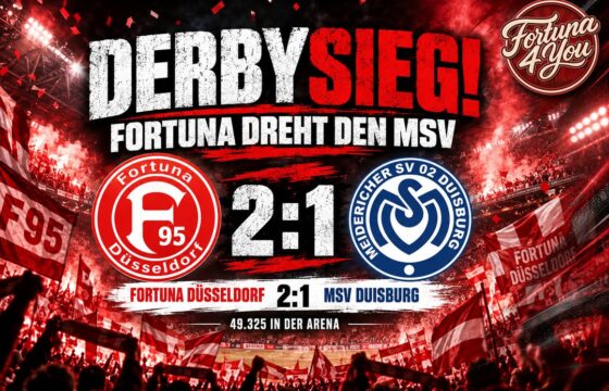 DERBYSIEG IM HEXENKESSEL – FORTUNA DREHT DEN MSV, ABER NOCH IST… DERBYSIEG IM HEXENKESSEL – FORTUNA DREHT DEN MSV, ABER NOCH IST…