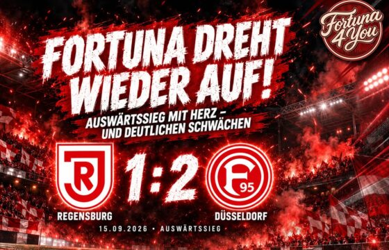 FORTUNA DREHT WIEDER AUF: AUSWÄRTSSIEG MIT HERZ – UND DEUTLICHEN SCHWÄCHEN