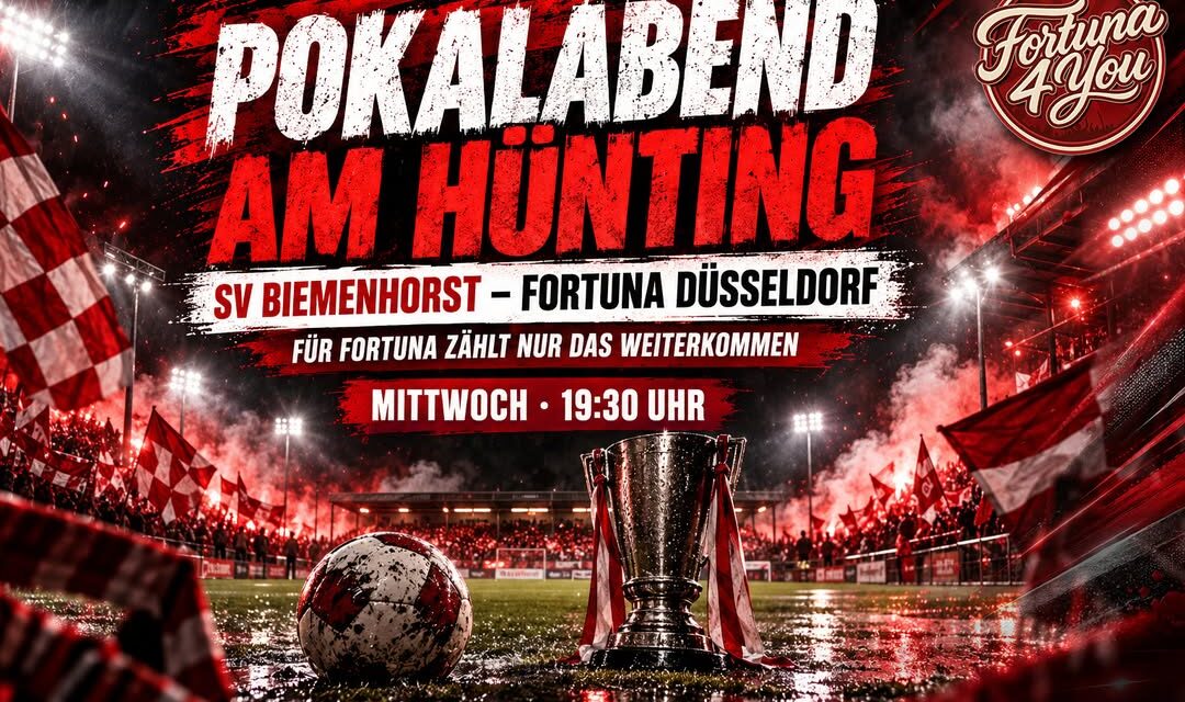 POKALABEND AM HÜNTING: FÜR BIEMENHORST DAS SPIEL DES JAHRHUNDERTS – FÜR… POKALABEND AM HÜNTING: FÜR BIEMENHORST DAS SPIEL DES JAHRHUNDERTS – FÜR…