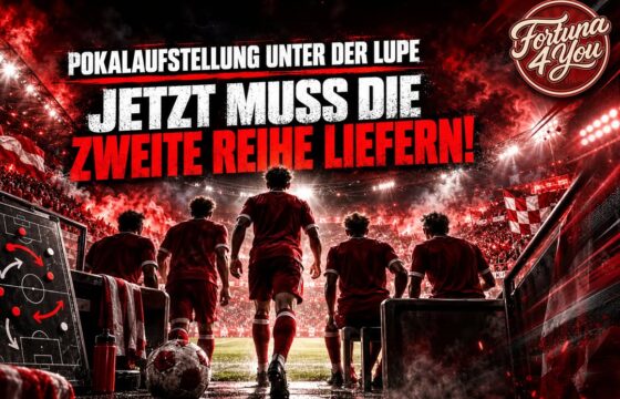 POKALAUFSTELLUNG UNTER DER LUPE: JETZT MUSS DIE ZWEITE REIHE LIEFERN