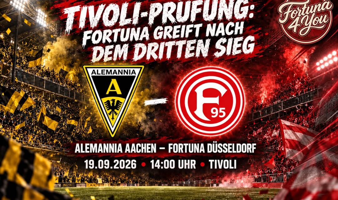 TIVOLI-PRÜFUNG: FORTUNA GREIFT NACH DEM DRITTEN SIEG TIVOLI-PRÜFUNG: FORTUNA GREIFT NACH DEM DRITTEN SIEG