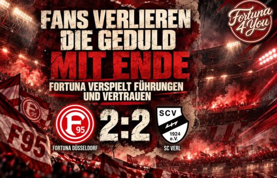 FANS VERLIEREN DIE GEDULD MIT ENDE – FORTUNA VERSPIELT FÜHRUNGEN UND…